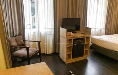 Imagem 3: Flat Radisson Berrini para locação com 29m² contendo 1 dormitório e 1 vaga de garagem