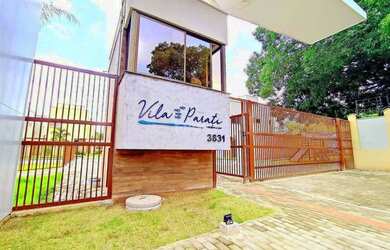 Imagem: A casa em condomínio possui 3 Dormitórios, 1 Banheiro, 2 Vagas