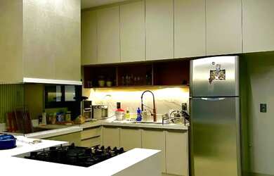 Imagem: A casa em condomínio possui 3 Dormitórios, 2 Banheiros e