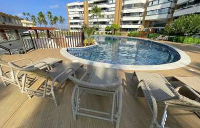 Imagem 1: Apart-Hotel com 163 m3 de área total e 129 m2 privativos, com Cobertura, Mobiliada, Frente