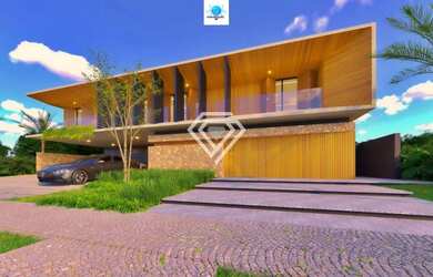 Imagem: A casa possui 5 Dormitórios, 5 Banheiros, 5 Vagas na garagem