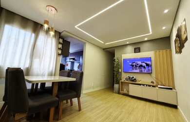 Imagem: O apartamento possui 3 Dormitórios, 2 Banheiros, 1 Vaga na