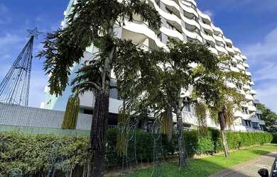 Imagem: O apartamento possui 1 Dormitório, 1 Banheiro, 1 Vaga na garagem