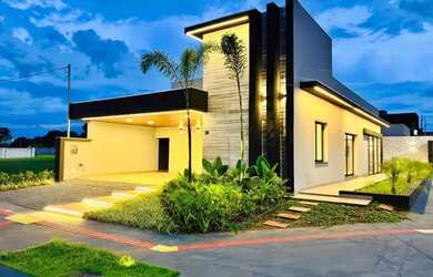 Imagem: A casa em condomínio possui 3 Dormitórios, 4 Banheiros, 2