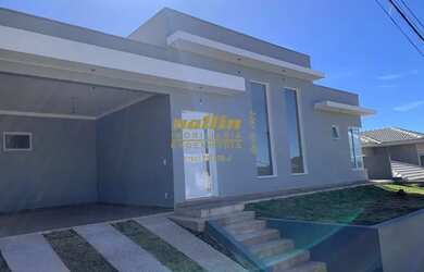 Imagem: A casa em condomínio possui 3 Dormitórios, 5 Banheiros, 4