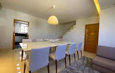 Imagem: O apartamento na cobertura possui 4 Dormitórios, 3 Banheiros