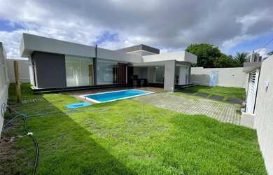 Imagem 2: Casa Aluguel Temporada em Arembepe - Casa 3/4, 1 Suíte 2 Vagas, 120m²,...