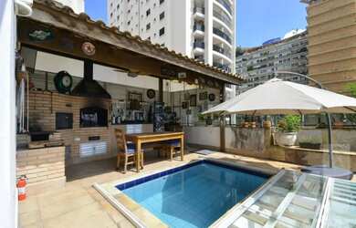 Imagem: O apartamento possui 4 Dormitórios, 5 Banheiros, 5 Vagas na