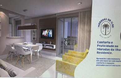 Imagem: O apartamento possui 2 Dormitórios, 2 Banheiros, 1 Vaga na