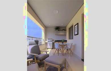 Imagem 14: Vilaggio Paulista. Churrasqueira, Imóvel mobiliado, 76m² de Áreae1...