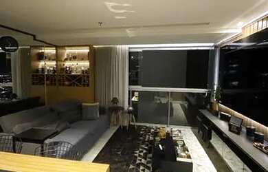 Imagem: O apartamento possui 1 Dormitório, 1 Banheiro, 1 Vaga na garagem