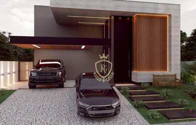 Imagem: A casa em condomínio possui 3 Dormitórios, 5 Banheiros, 4