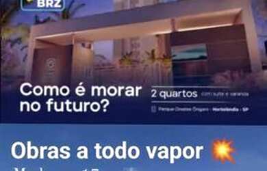 Imagem: O apartamento possui 2 Dormitórios, 2 Banheiros, 1 Vaga na