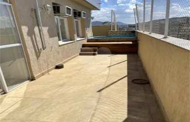 Imagem 4: COBERTURA COM PISCINA NA TIJUCA, EM FRENTE AO COLÉGIO MILITAR, VISTA...