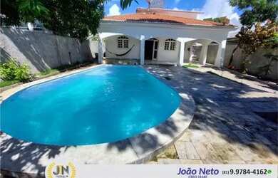 Imagem 1: JN) Casa grande em Pau Amarelo, 6 qtos 1 suite, terreno 12x30 com piscina!