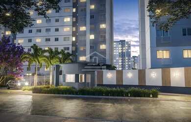 Imagem: O apartamento possui 2 Dormitórios, 2 Banheiros, 2 Vagas na