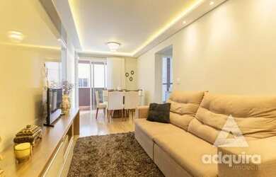 Imagem: O apartamento possui 2 Dormitórios, 2 Banheiros, 1 Vaga na