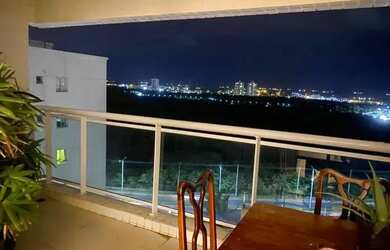 Imagem 2: JARDIM DE VÊNETO. Varanda, Vista para o mar, 131m² de Áreae3 Vagas...