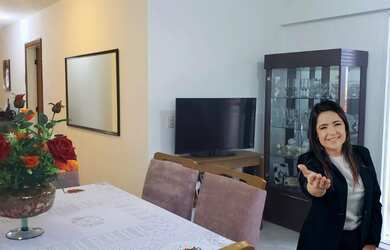 Imagem: O apartamento possui 3 Dormitórios, 2 Banheiros, 1 Vaga na