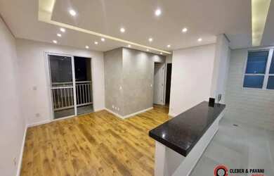 Imagem: O apartamento possui 2 Dormitórios, 2 Banheiros, 1 Vaga na