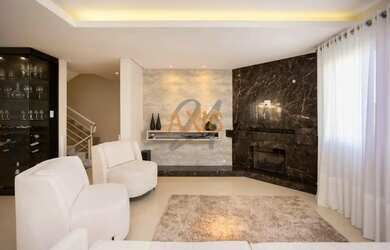 Imagem: A casa em condomínio possui 3 Dormitórios, 5 Banheiros, 4