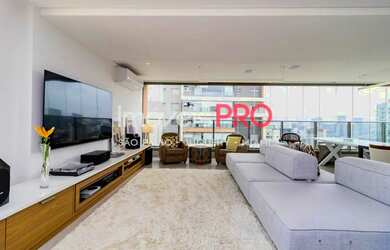 Imagem: O apartamento na cobertura possui 3 Dormitórios, 4 Banheiros