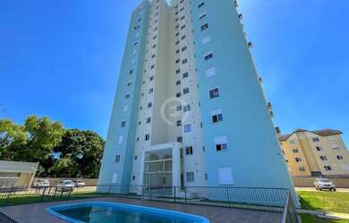 Imagem: O apartamento possui 2 Dormitórios, 1 Banheiro, 1 Vaga na garagem