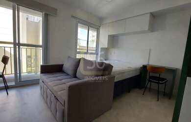 Imagem: O studio possui 1 Dormitório, 1 Banheiro, 25m² de Área, Imóvel