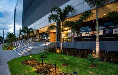 Imagem: O apartamento possui 1 Dormitório, 1 Banheiro, 1 Vaga na garagem