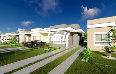 Imagem: A casa em condomínio possui 2 Dormitórios, 1 Banheiro, 1 Vaga