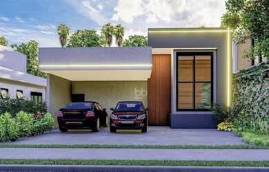 Imagem: A casa em condomínio possui 2 Dormitórios, 3 Banheiros, 4