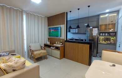 Imagem: O apartamento possui 1 Dormitório, 1 Banheiro, 1 Vaga na garagem