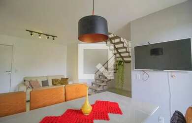 Imagem: O apartamento na cobertura possui 3 Dormitórios, 3 Banheiros