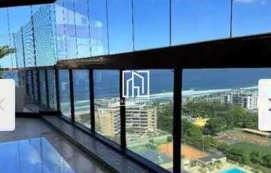 Imagem: O apartamento na cobertura possui 4 Dormitórios, 5 Banheiros