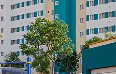 Imagem: O apartamento possui 2 Dormitórios, 1 Banheiro, 45m² de Área