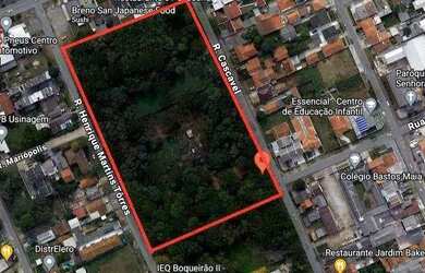 Imagem: O terreno possui 5700m² de Área e está localizado em Boqueirão