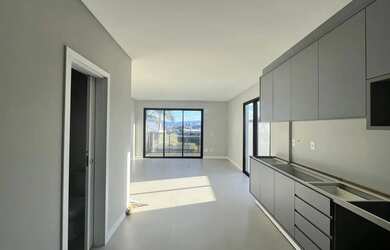 Imagem 8: Studio Garden com Vista Mar e Vaga Dupla no Coqueiros Florianópolis