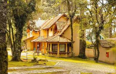 Imagem 2: CASA CONDOMINIO. Churrasqueira, Ar-condicionado, Lareirae1 Vaga na garagem