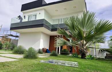 Imagem 4: Alphaville Litoral Norte. Piscina, Churrasqueira, Imóvel mobiliadoeAr-condicionado