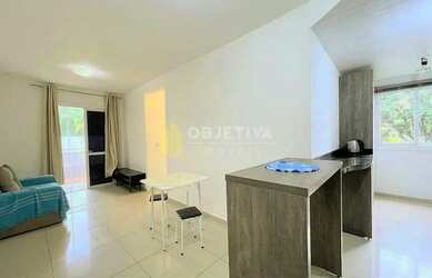 Imagem: O apartamento possui 2 Dormitórios, 1 Banheiro, 1 Vaga na garagem