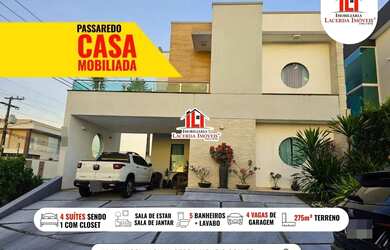 Imagem: A casa em condomínio possui 4 Dormitórios, 1 Banheiro, 4 Vagas