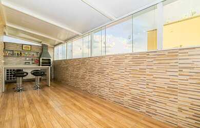 Imagem: O apartamento na cobertura possui 2 Dormitórios, 2 Banheiros