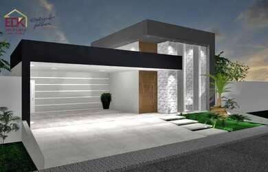 Imagem: A casa em condomínio possui 3 Dormitórios, 3 Banheiros, 5