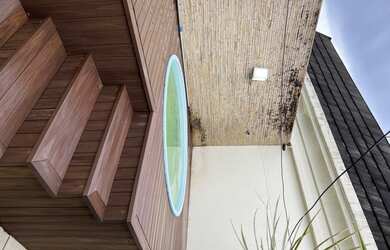 Imagem: O apartamento na cobertura possui 4 Dormitórios, 2 Banheiros