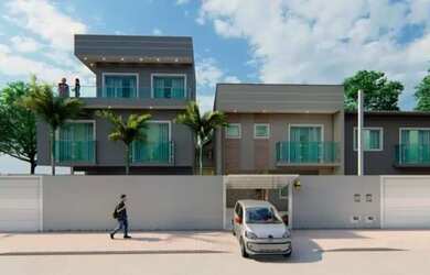 Imagem: A casa possui 3 Dormitórios, 4 Banheiros, 2 Vagas na garagem