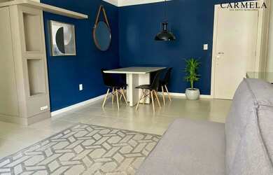 Imagem: O apartamento possui 1 Dormitório, 1 Banheiro, 1 Vaga na garagem