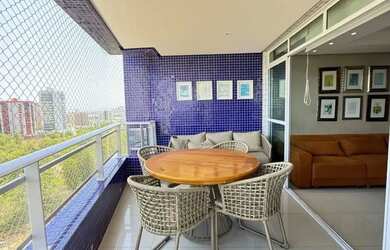 Imagem 2: Apartamento 4 Suítes com Vista Mar Zefirus, Ponta do Farol 178 m² Andar...