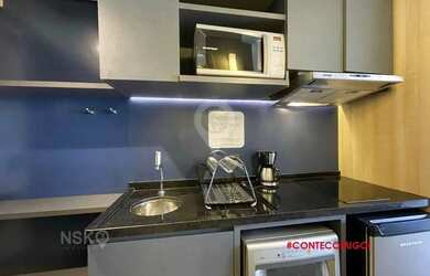 Imagem 2: Studio para Locação com 1vaga Mobiliado - 29,16m2 - Alphaville - NSK3...