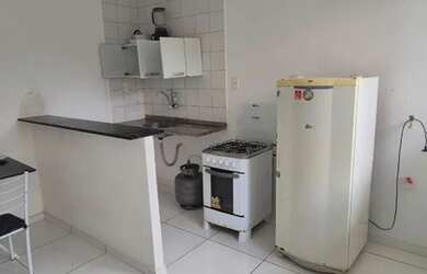 Imagem: A kitnet possui 1 Dormitório, 1 Banheiro, 35m² de Área e