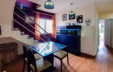 Imagem: O apartamento na cobertura possui 2 Dormitórios, 2 Banheiros